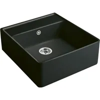 Villeroy & Boch V&B Spülstein-Einzelbecken m Abl.garn, Excenterbetätigung, mosaique