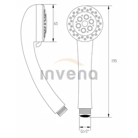 Invena Klio Chrom - H/as-20-001