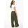 Zwillingsherz Bundfaltenhose Bundfalten Khaki L/XL