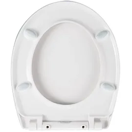 Primaster WC-Sitz mit Absenkautomatik Motiv Strand Blau