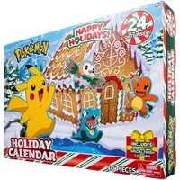 Pokémon-Kampffiguren Adventskalender Feiertag 2023 *Version DE/FR/NL*