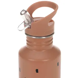 Lässig Edelstahltrinkflasche Happy Prints Karamell/Terracotta/Grün