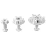 Dr. Oetker Dekor für Marzipan / Fondant Schneeflocke White Christmas Baking | Gr.: onesize