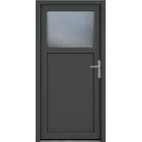 Roro Nebeneingangstür 'Detroit' Kunststoff anthrazit/weiß 980 x 1980 mm rechts