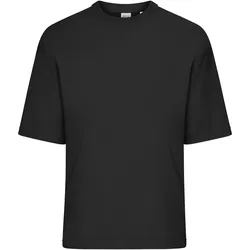 Oversized-T unisex - Farbe schwarz - Größe XXS