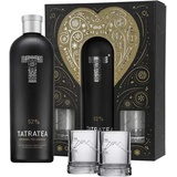 Kofola Tatratea 52% Original Set mit Shotgläsern - Silber, 3 Stück (1er Pack), 0.7 Liter, Wiederverwendbar, Modern, Zuhause, Geselligkeit, Alle Gelegenheiten, Rund, Trinkbecher-Set