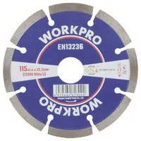 WorkPro GSOSSE-1 Trennscheibe 115 mm Keramik, Porzellan, Marmor, Mauerwerk,