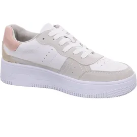 Tom Tailor Sneaker Low Damen Weiß/Rose 38