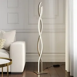 LUCANDE Mairia LED-Stehleuchte,Wellenform