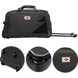 RGL SL L 23" Trolley Reisetasche auf Rollen Ausziehbarer Griff Duffel Grösse: L 23" Farbe: Grau - Grau