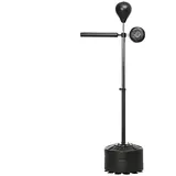 Punchingball Standboxsack höhenverstellbar 360° drehbar Reflexstange Boxer
