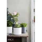 Mica decorations Blumentopf Keramik Era Ø 32,5 x 31 cm weiß