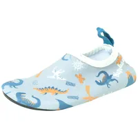 Playshoes Barfuß-Schuhe Unisex Kinder Wassersportschuh, Dino Allover, 30/31 EU