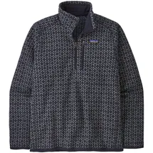 Patagonia Better Sweater 1/4 Zip Herren Grau/Blau M