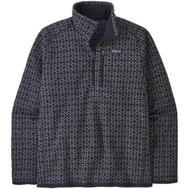 Patagonia Better Sweater 1/4 Zip Herren Grau/Blau M