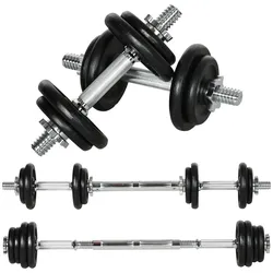 HOMCOM Hantel-Set Eisen
