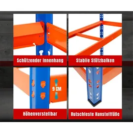 Proregal Reifenregal Tiger XL HxBxT 200 x 150 x 45 cm Freizeit, Heimwerken, Werkstatt, Schwerlastregale