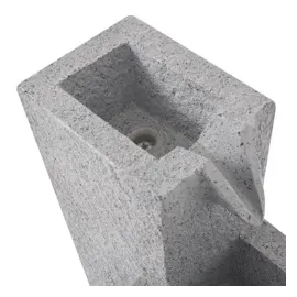 vidaXL Zimmerbrunnen mit LED-Licht Polyresin