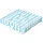 Homescapes Kissenbezug Gestreift 50 x 50 cm Blau