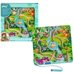 Ravensburger Spiel Magnetisches Holz-Labyrinth: Dschungel