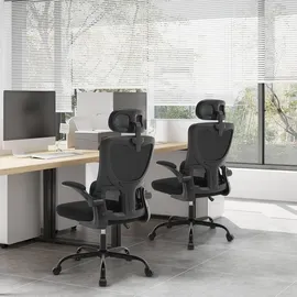 Woltu Netzstoff Schwarz