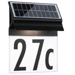 LED-Hausnummernleuchte Solar IP44 Wandleuchte