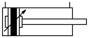 Normzylinder SAI, doppeltwirkend, Kolben-Ø 80, Hub 1000, G 3/8 (16.DMD.801000)