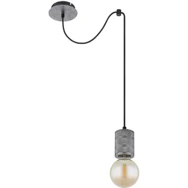 GLOBO Hängeleuchte 1-flg. D 12 cm rund/silber