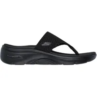 SKECHERS Damen On-the-Go Walk Arch Fit 2.0 Sandale - Carrie, Schwarz/Schwarz, 41 EU