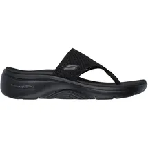 SKECHERS Damen On-the-Go Walk Arch Fit 2.0 Sandale - Carrie, Schwarz/Schwarz, 41 EU