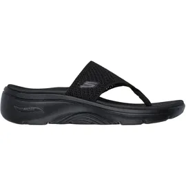SKECHERS Damen On-the-Go Walk Arch Fit 2.0 Sandale - Carrie, Schwarz/Schwarz, 41 EU