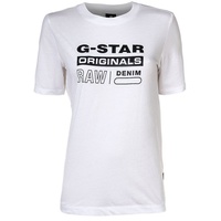 G-Star Raw T-Shirt - Schwarz,Weiß - S