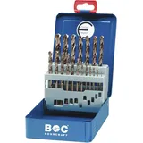 Bohrcraft Spiralbohrer-Kassette DIN 338 RN - 19-tlg.
