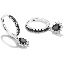 Thomas Sabo Creolen True Romance schwarz, silber 74864311 2,5cm