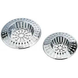 Wenko Abfluss-Sieb Chrom 2er Set