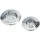 Wenko Abfluss-Sieb Chrom 2er Set