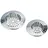 Wenko Abfluss-Sieb Chrom 2er Set