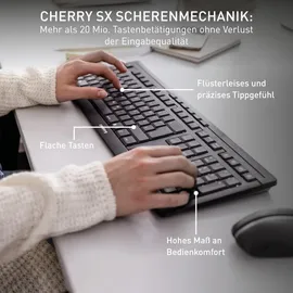 Cherry Stream Desktop US schwarz