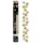Godan Konfettikanone 40 cm Gold/Silber