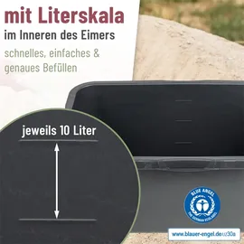 Berdal Mörtelkasten GRIPLINE-D 90 l 78,5 x 46,3 x 31 cm