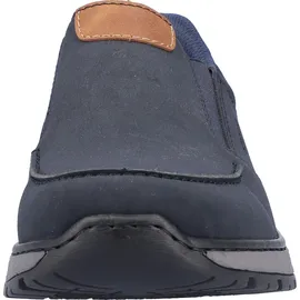 Rieker Herren B9062 Schnürhalbschuhe, blau, 42