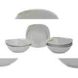 VAN WELL Aviva 6-tlg. Grün/Weiß 14,5 cm