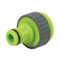 Wasserhahnkupplung mit Weichgriff 1/2 Zoll - 3/4 Zoll