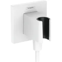 Hansgrohe Fixfit E mit Brausehalter, mattweiß