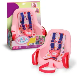 BABY BORN Puppenfahrradsitz für 36 cm und 43 cm Puppen rosa 839980-1
