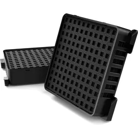 ADAPTER UNIVERSE Aktivkohlefilter 2 Stück passend für Liebherr Fresh Air Kühlschränke 9096989 9882460 988246000 | Schwarz