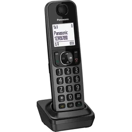 Panasonic KX-TGF320E, DECT-Telefon Anrufer-Identifikation Schwarz,