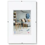 WALTHER+ DESIGN Bilderrahmen Rahmenlos Transparent 50x70 cm 1er Set