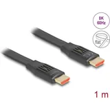 DeLOCK 81001 - HDMI Flachbandkabel 48 Gbps 8K 60 Hz 1 m