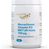 VITA-WORLD Vita World Menachinon Vitamin K2 100 μg Kapseln Vitamine